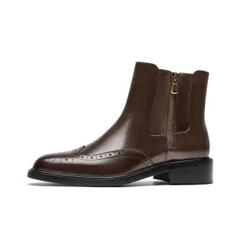 Beau Today Soft-Soled Buffalo Leather Chelsea Boots 3.6cm Women's