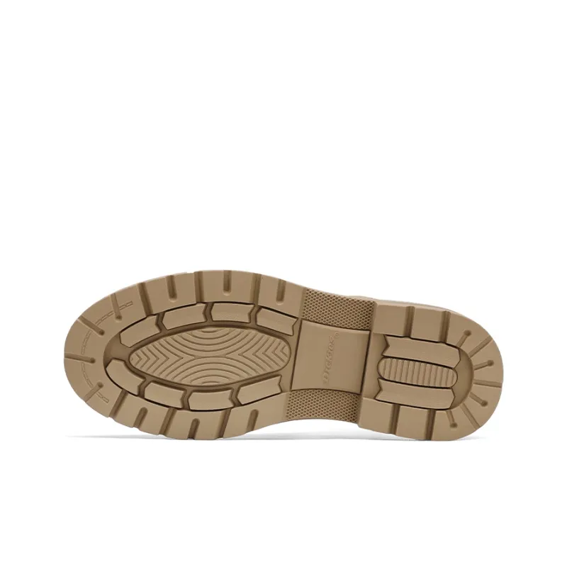 Dickies Martin Boots Women's Yellow Brown-4