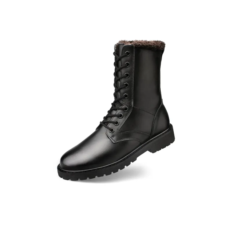 Bull Thunder Short Martin Boot Unisex Black-8