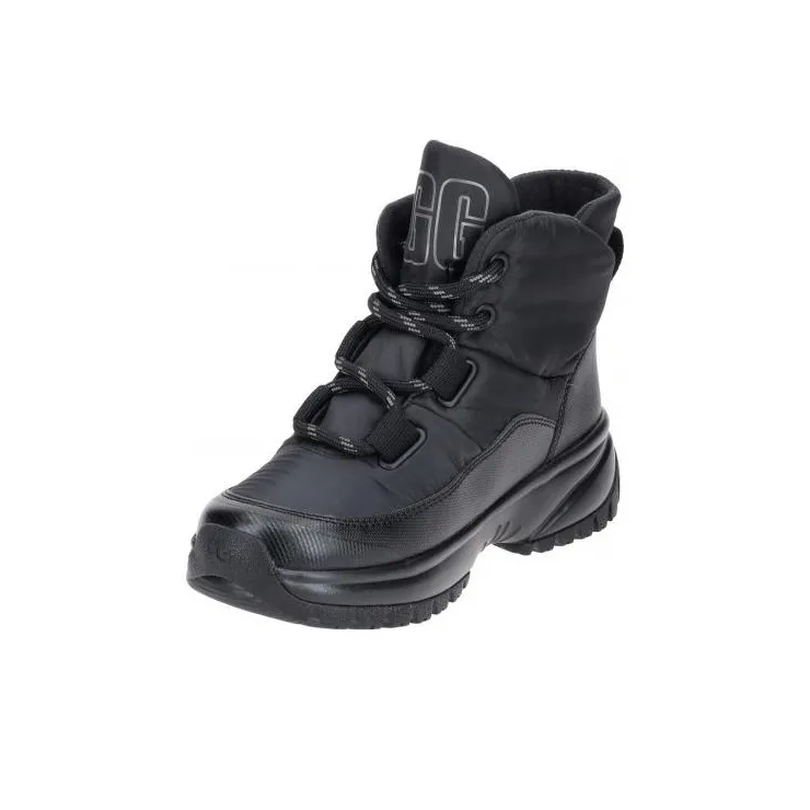 UGG Yose Puffer Lace 'Black' Women's-1