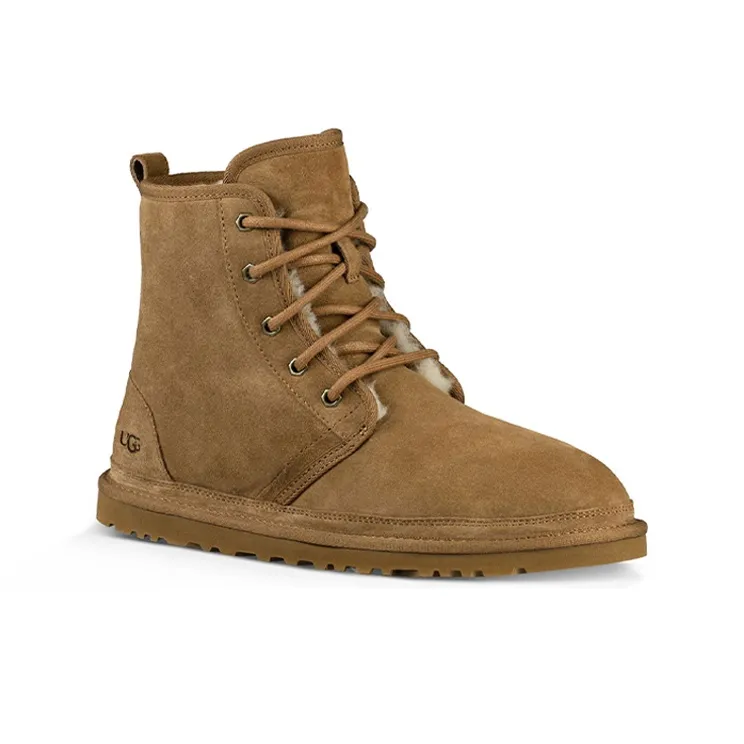UGG Harkley Mid Tops Fleece Lined Brown-2