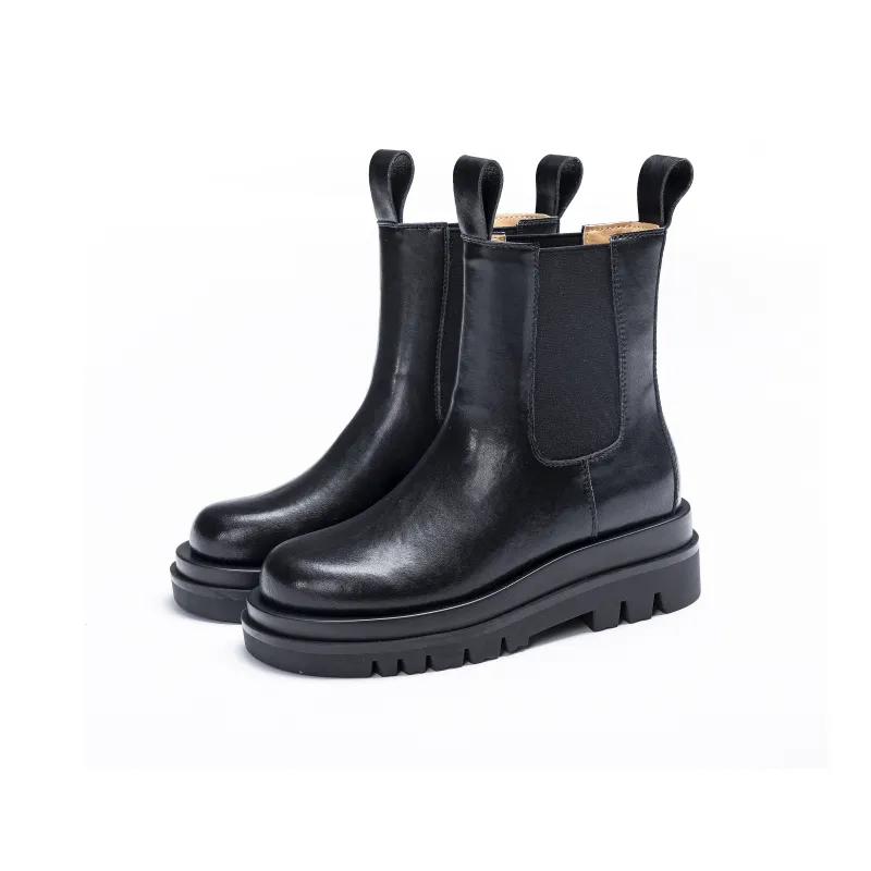 A Fairy Tale Of A Pair Of Shoes Short Chelsea Boots 5cm Women's-1
