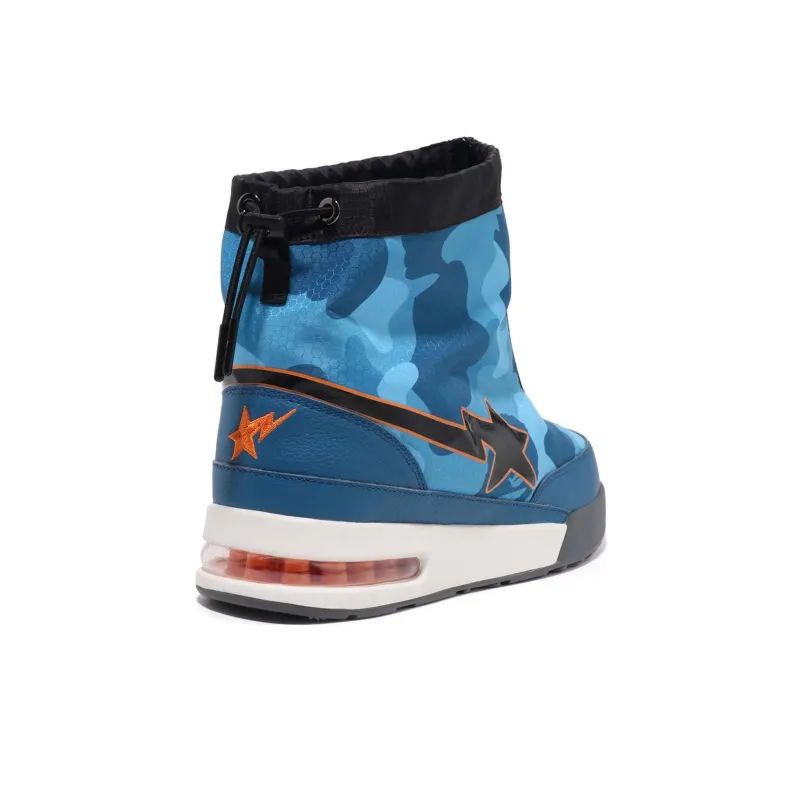 A BATHING APE Bape ZIP ROAD STA Ankle Boots Women's-8