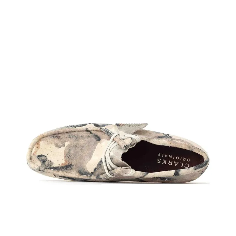 Clarks Originals Wallabee Off White Camoflage-3