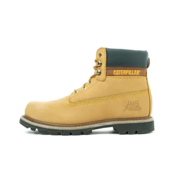 CAT Colorado Series Breathable Warm Wear Resistant Slip Resistant Short Outdoor Boots Men's Yellow