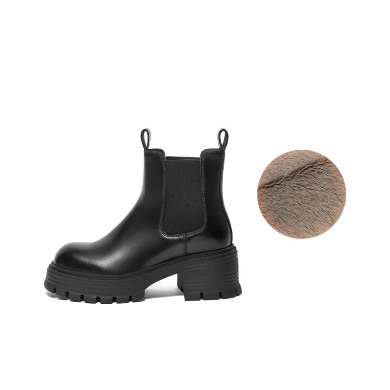 BELLE 14.5cm Chelsea Boots 6.5CM Women's-5