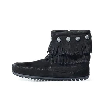 MINNETONKA Ankle Boots Women's Black