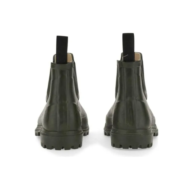 SUPERGA Short Chelsea Boots Women's Green-3