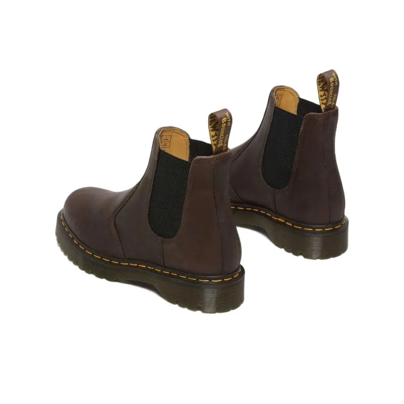 Dr.Martens 2976 Bex Crazy Horse Chelsea Boots 'Dark Brown'-3