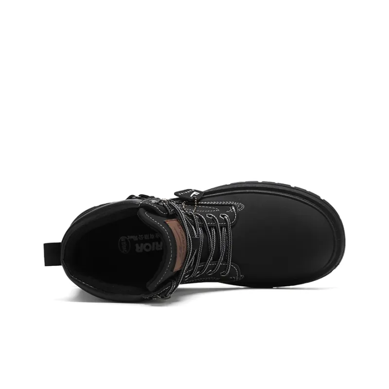 Warrior Knee-High Martin Boot Unisex-3