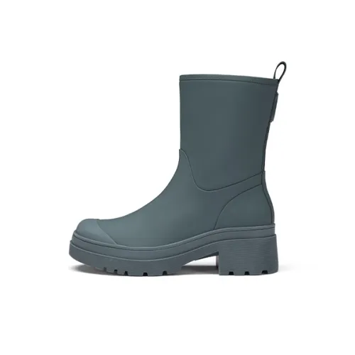 73Hours Holiday Park Ankle Boots 6.5cm Women's Blue