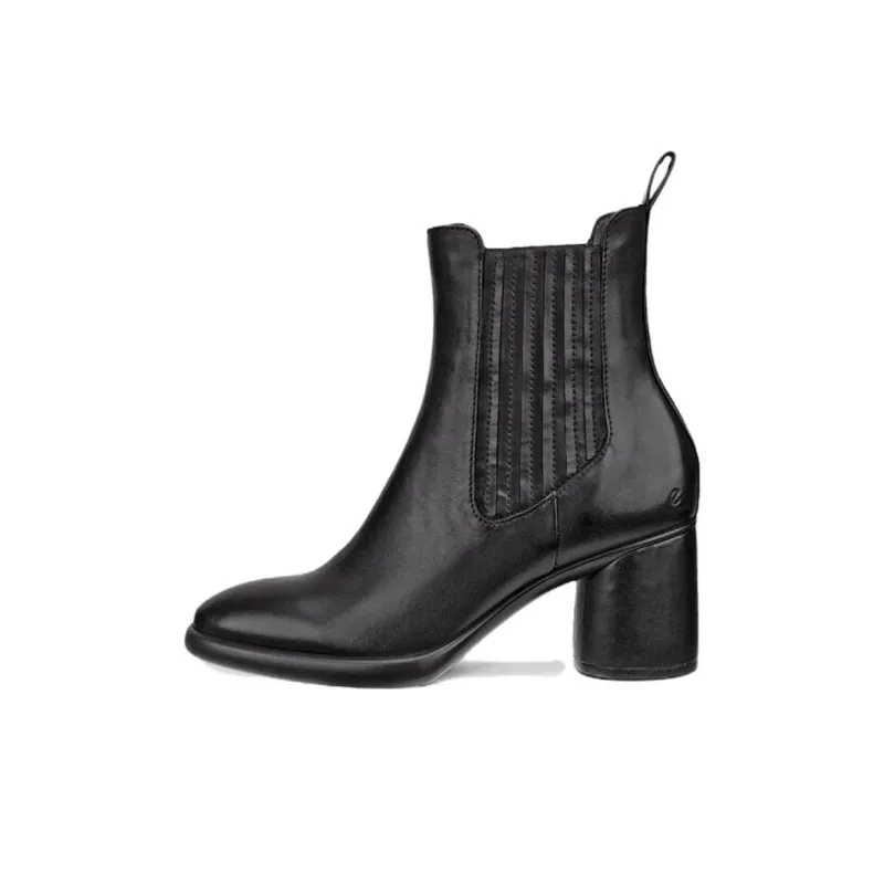 Ecco Sculpture Luxury Style 55 Short Chelsea Boots Women's Black-0