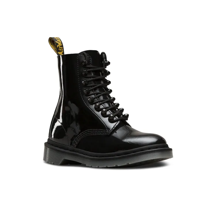 Dr.Martens Pascal Stud Patent Lamper 'Black' Women's-2