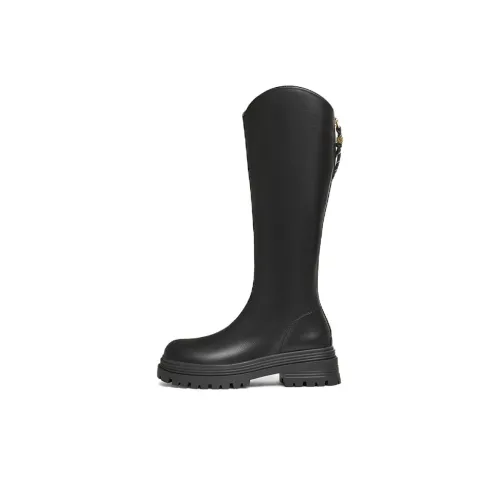 TATA Knee high Hiking boots Women's Black, Brown