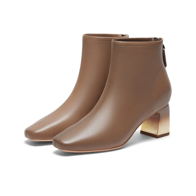 Joypeace The Winter Night Gradually Warms Ankle Boots 6cm Women's-14