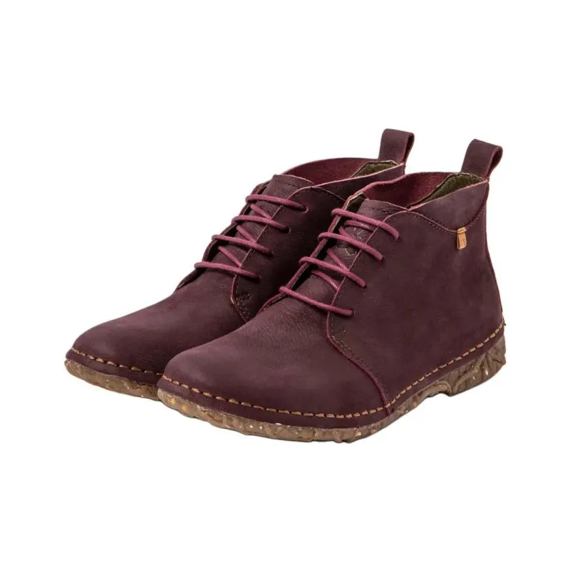 El Naturalista ANGKOR Ankle Boots 2cm Women's Burgundy-1