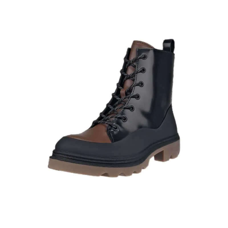 Ecco Grainer Short Martin Boot Women's Black-1