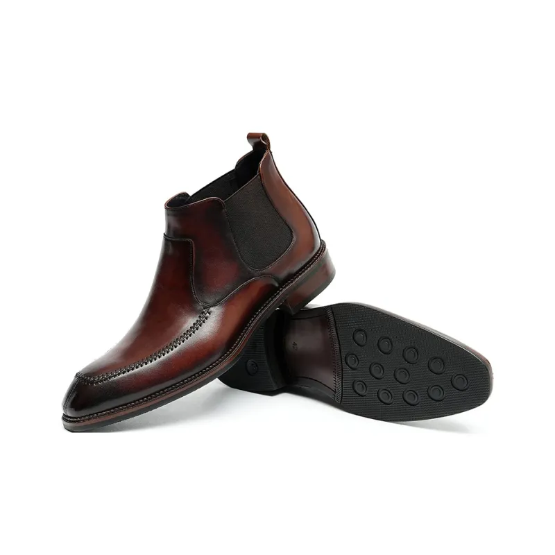 ASTON M.JAZZ Men's Boots Short Chelsea Boots Men's-6