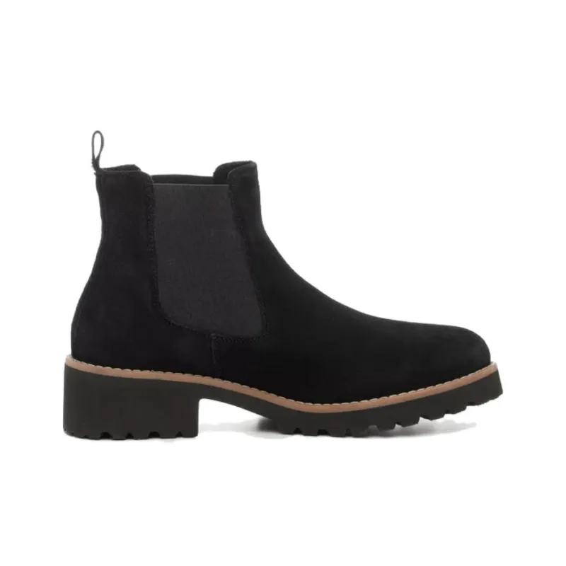 Hush Puppies Short Chelsea Boots 2.5cm Unisex Black-1