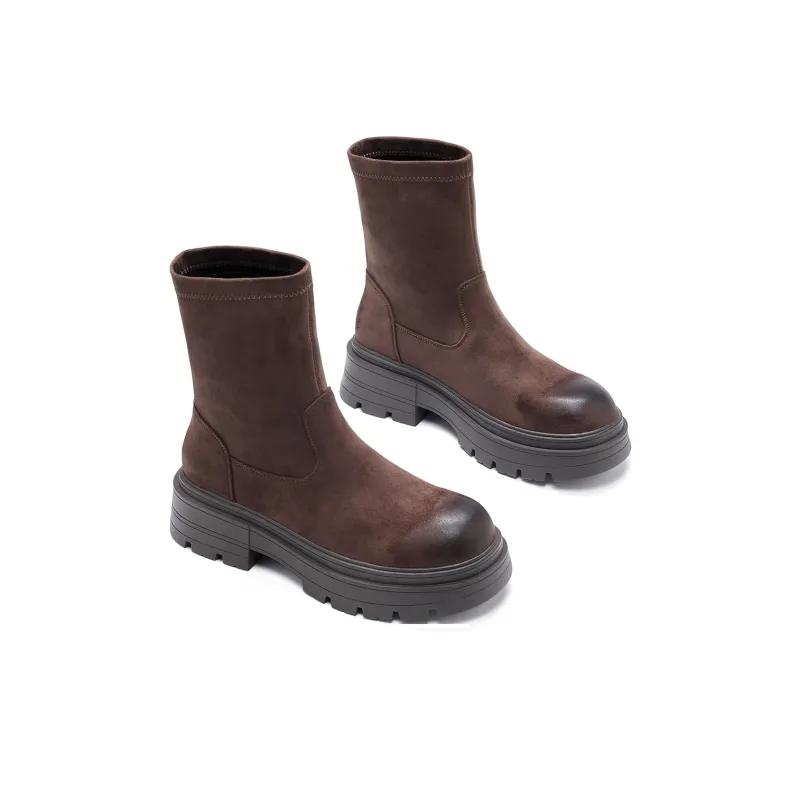 BAIJIHONG Ankle Boots 5cm Women's-2