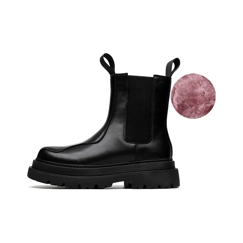 Cachiotti Knee High Chelsea Boots Men's Black-0