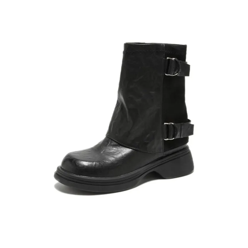 AGSDON Ankle Boots Women's Brown-7