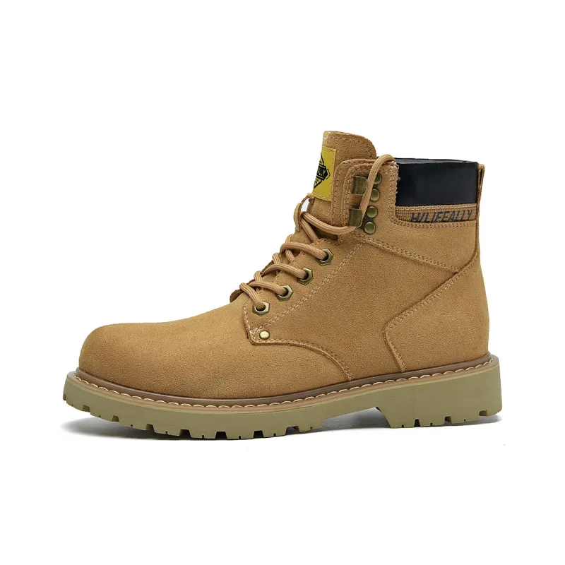 HLA Wear-Resistant Short Outdoor Boots 3.5cm Men's-26