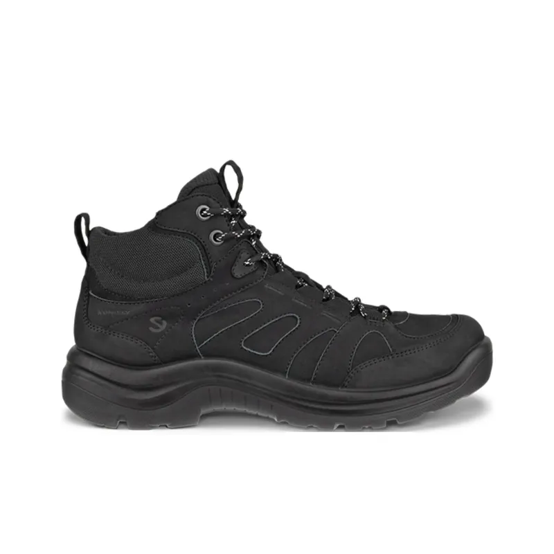 Ecco Waterproof And Warm Outdoor Boots Women's Black-1