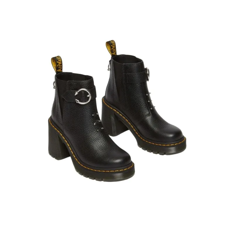 Dr.Martens Short Chelsea Boots Women's Black-2