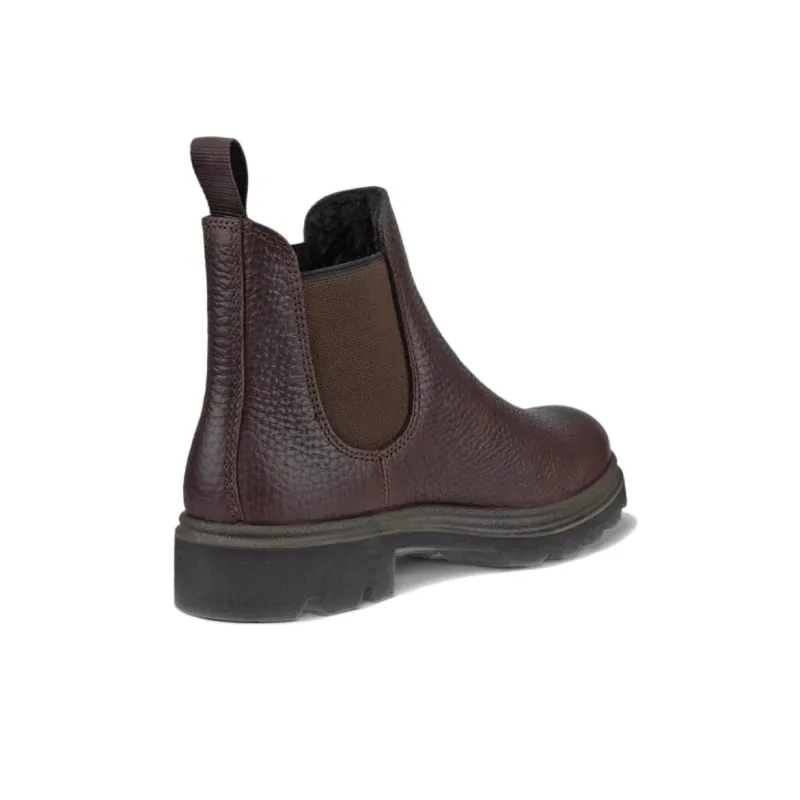 Ecco Grainer Short Chelsea Boots Women's Red Brown-3