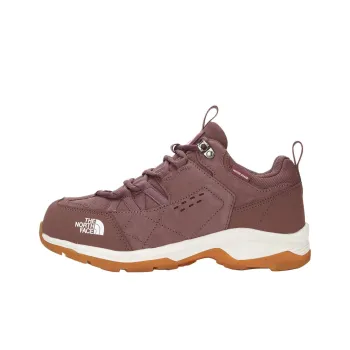 THE NORTH FACE Anti Slip Wear Resistant Low Top Hiking Shoes Men's Brick Red