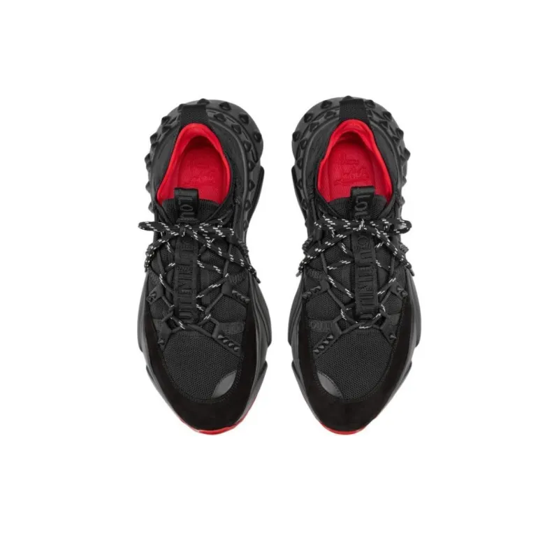 CL LUBOTING Trailnrun Low Top Casual Shoes Men's Black-3