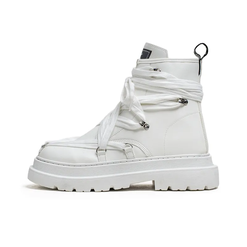 YUZHAOLIN Crew Martin Boot Men's-0