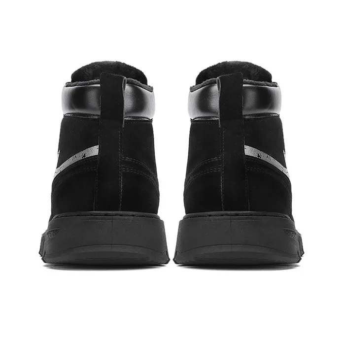 Warrior Short Mid Calf Martin Boot Men's Black-3