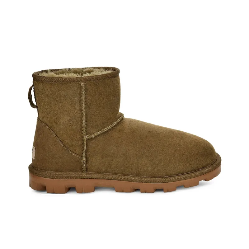UGG Essential Snow Boots Women's Gray Green-1