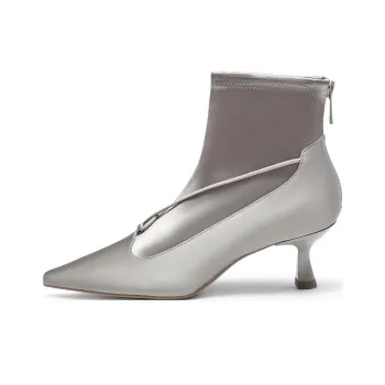 Joypeace Ankle Boots High Heel Women's