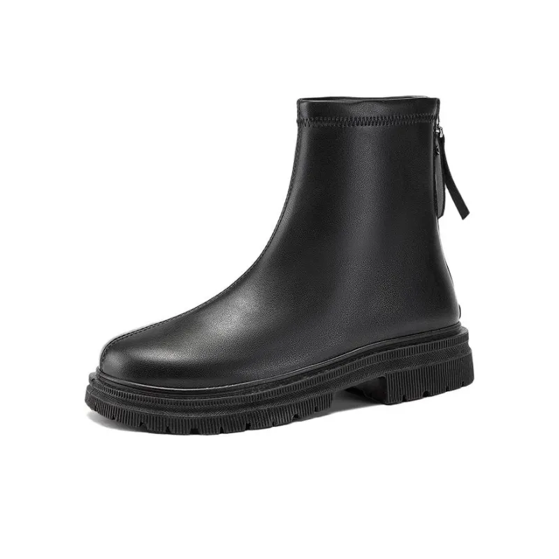 Warrior Ankle Boots Women's Black-1