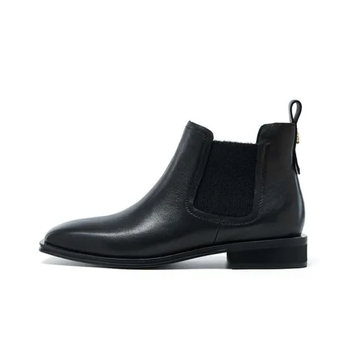 Marie Claire Ankle Length Chelsea Boots 2.8cm Women's Midnight Paris Black