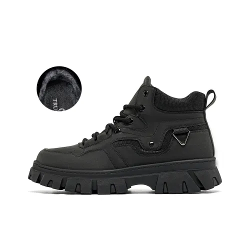 TRUMPPIPE Ankle Boots Men's Black