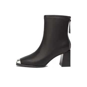 KEKAFU Ankle Boots Women's Black/Khaki/Beige