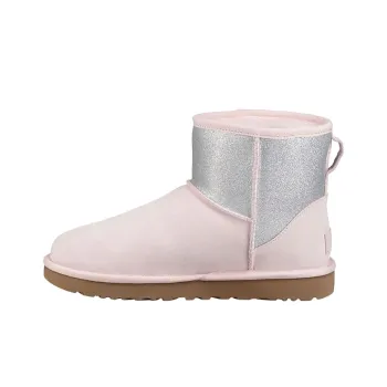 UGG Classic Mini Sparkle Fleece Lined Pink Women's