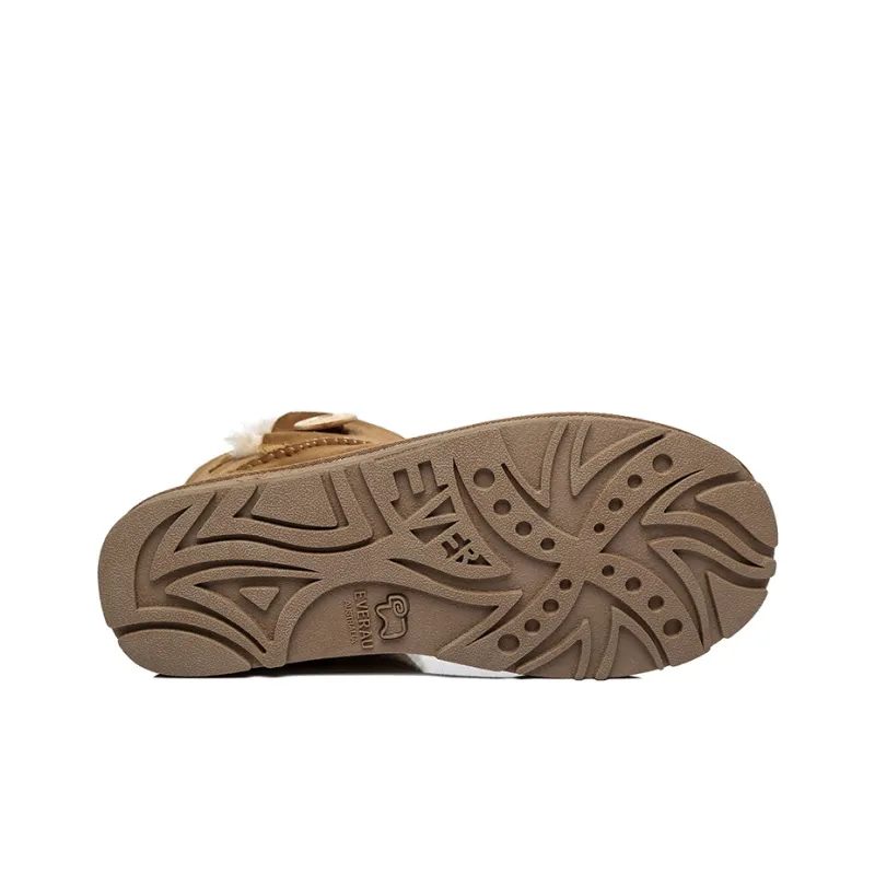 EVERAU Snow Boots Women's Chestnut-4
