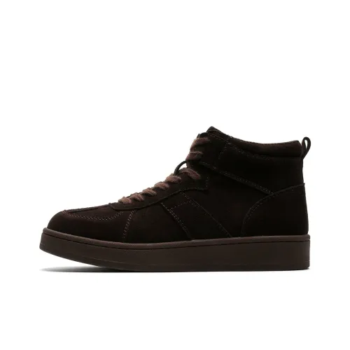 ΛOLUNKΛ Martin Boot Men's Coffee