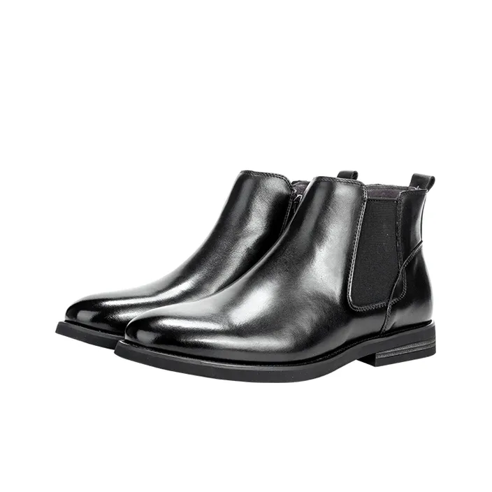 VICKI BROWN Jeans Chelsea Boots Men Black-2