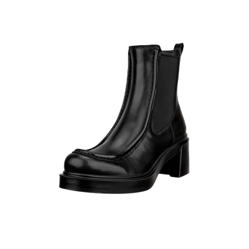 Ecco Metropole Seoul 45 Short Chelsea Boots 4.5cm Women's Black-1