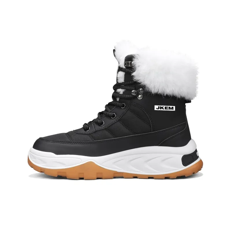 JKEM Short Mid-Calf Snow Boots Men's-5