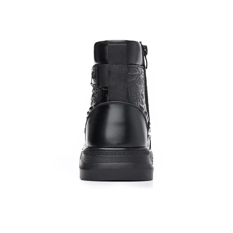 Captain illy Ankle Boots Men Black-3