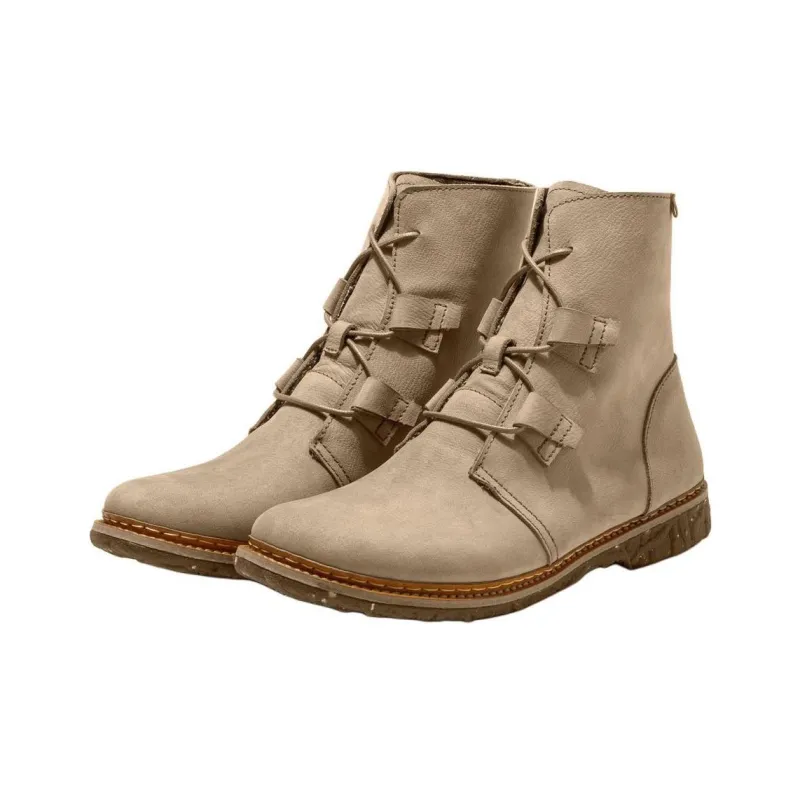 El Naturalista ANGKOR Ankle Boots 2cm Women's Light Brown-1