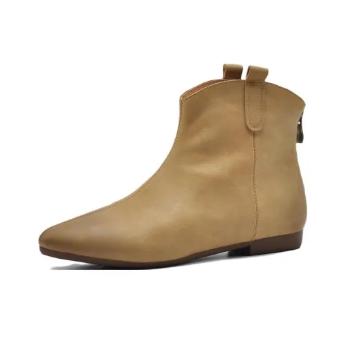 ARTMU Ankle Boots Women's Dark Apricot/Caramel
