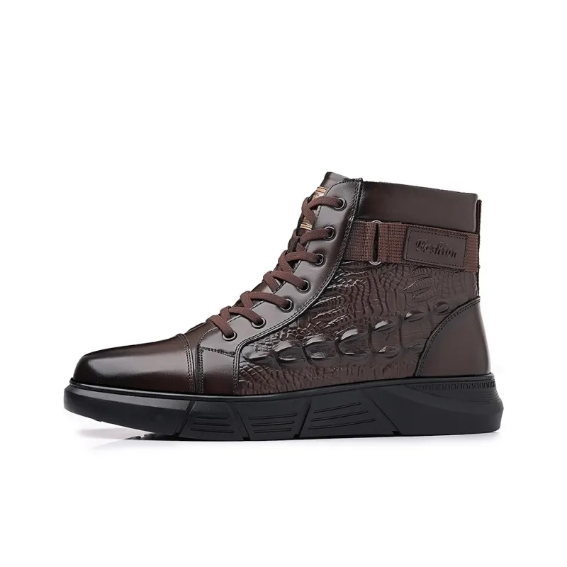 Captain illy Ankle Boots Men Black-7